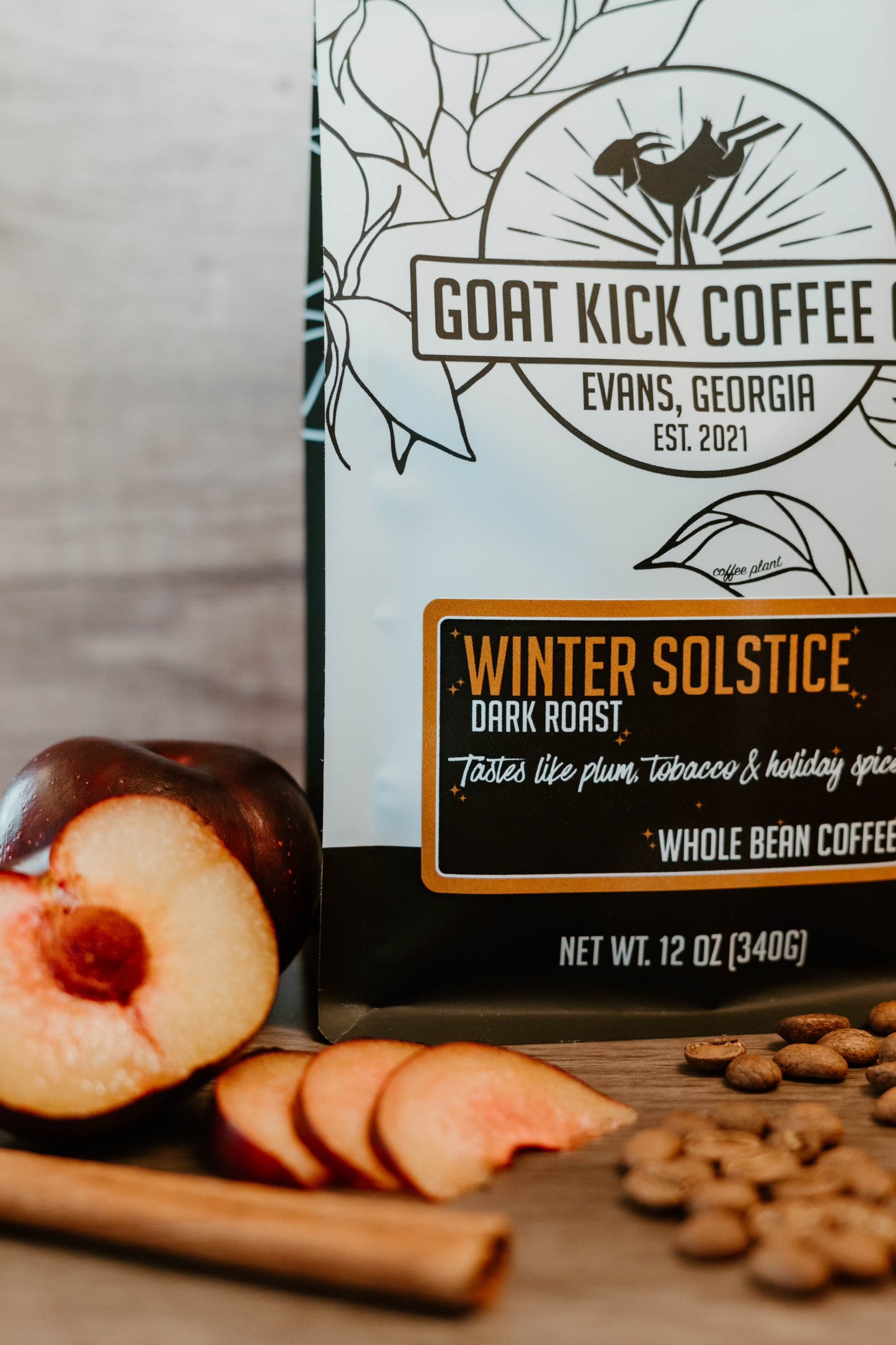 Winter Solstice Blend Dark Roast Coffee Beans