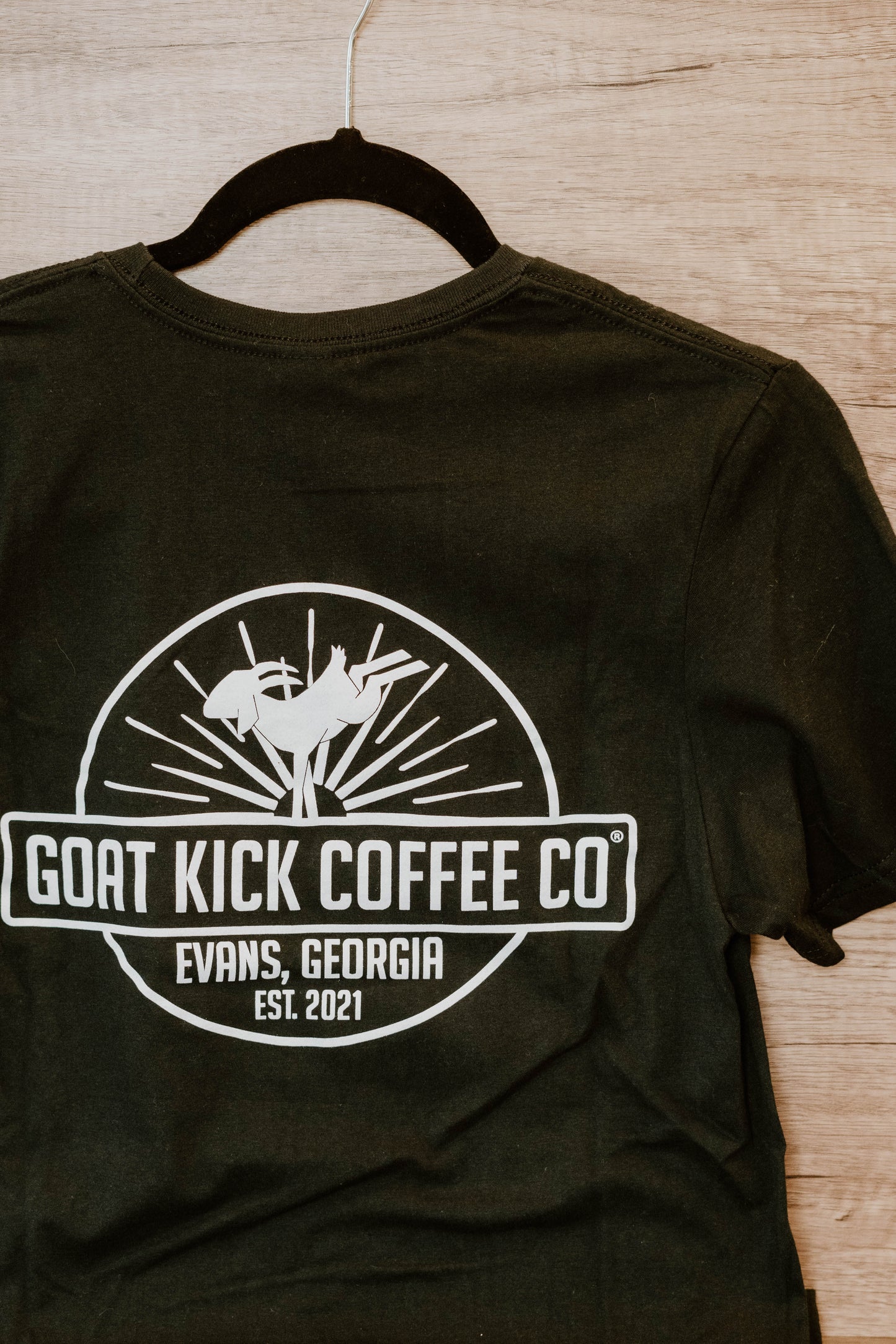 Goat Kick Coffee Co T-Shirt in Black