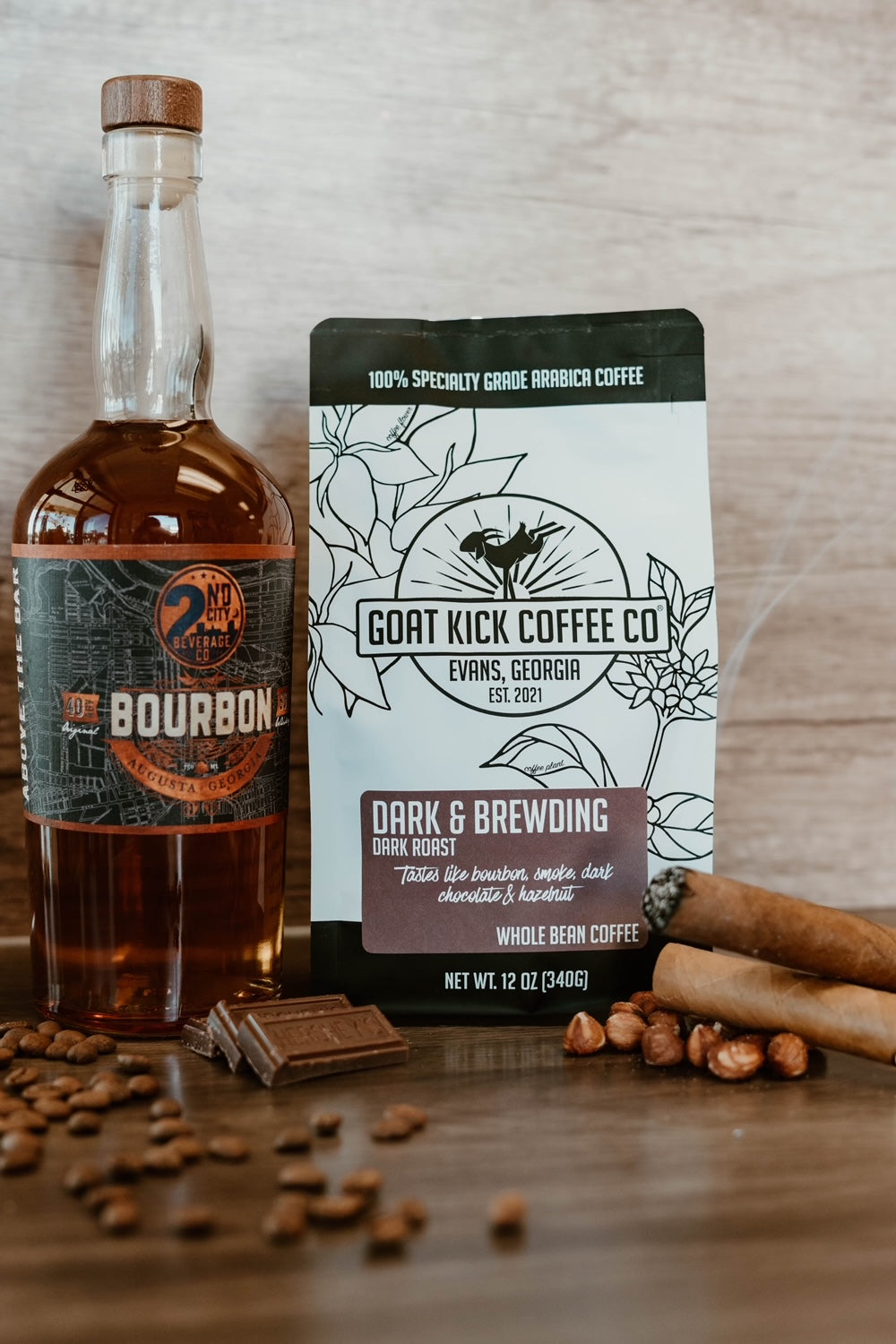 Dark & Brewding Blend Dark Roast Coffee Beans