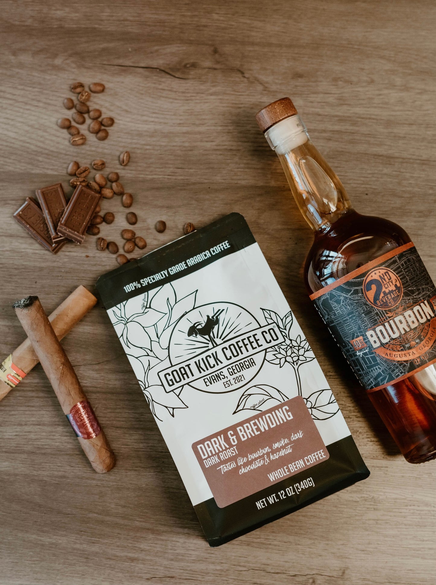 Dark & Brewding Blend Dark Roast Coffee Beans