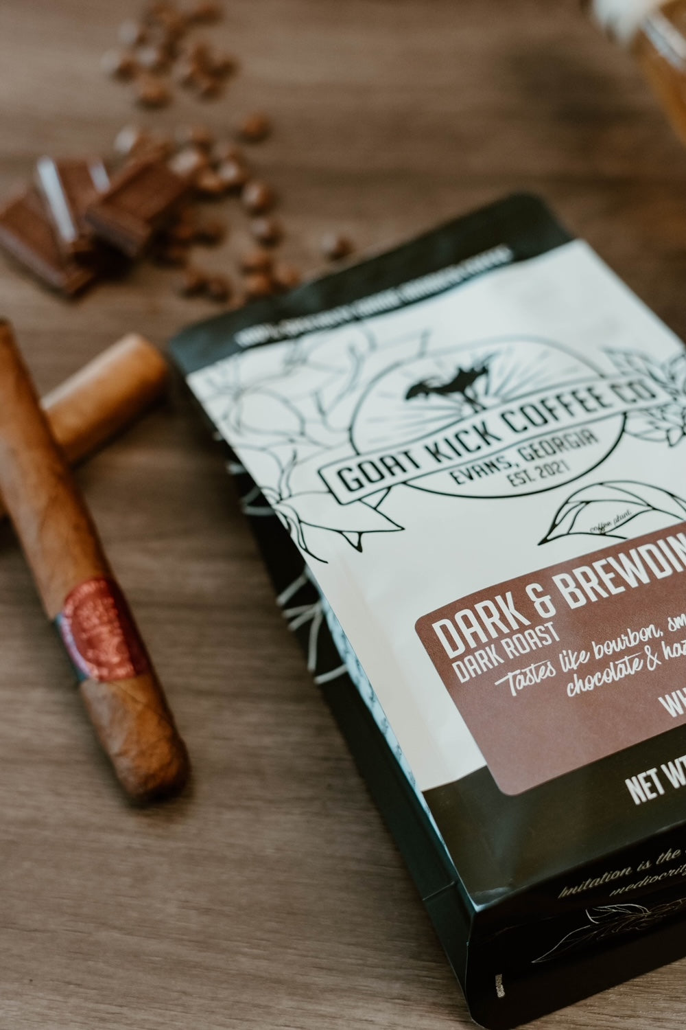 Dark & Brewding Blend Dark Roast Coffee Beans