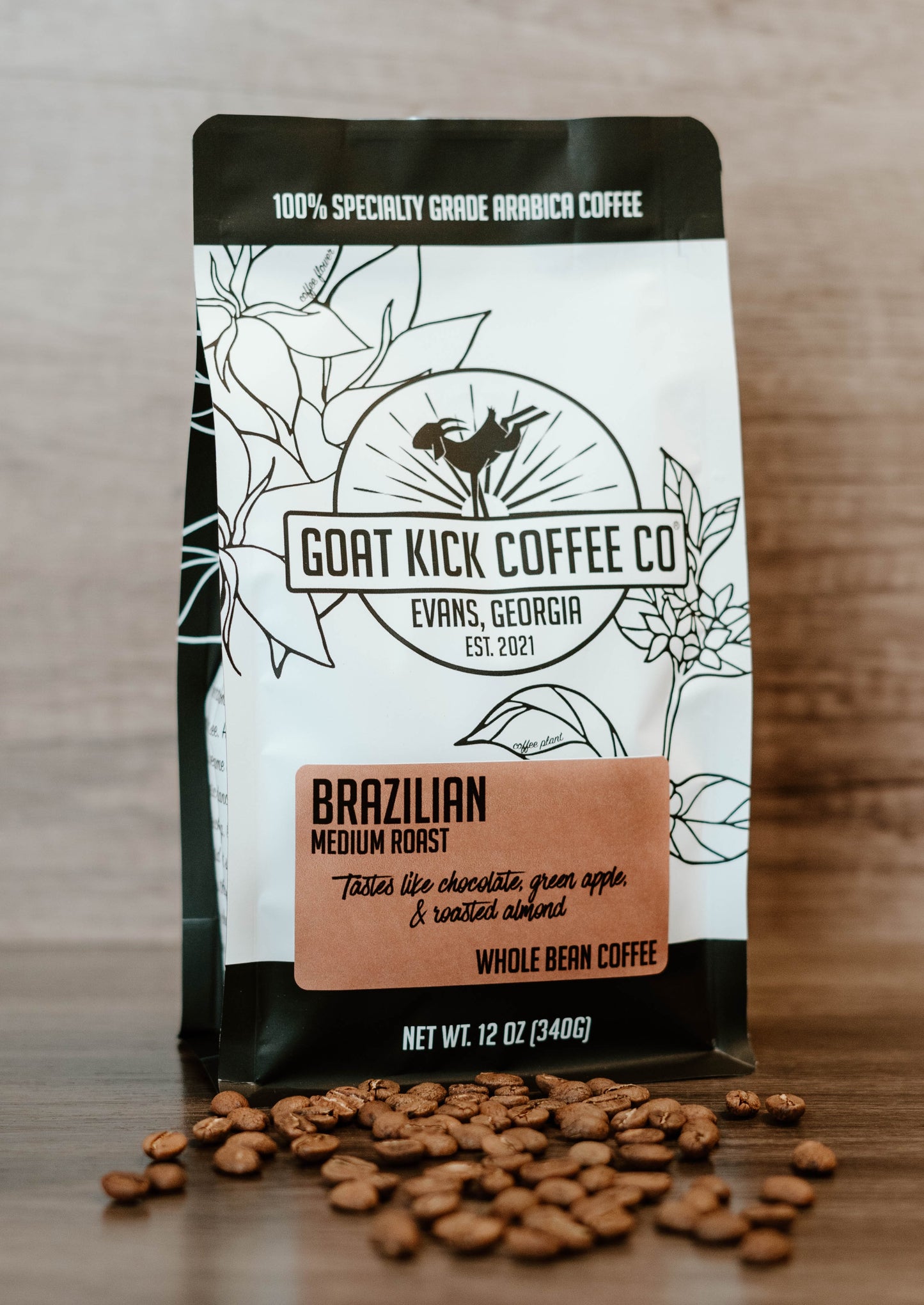 Brazilian Medium Roast Coffee Beans