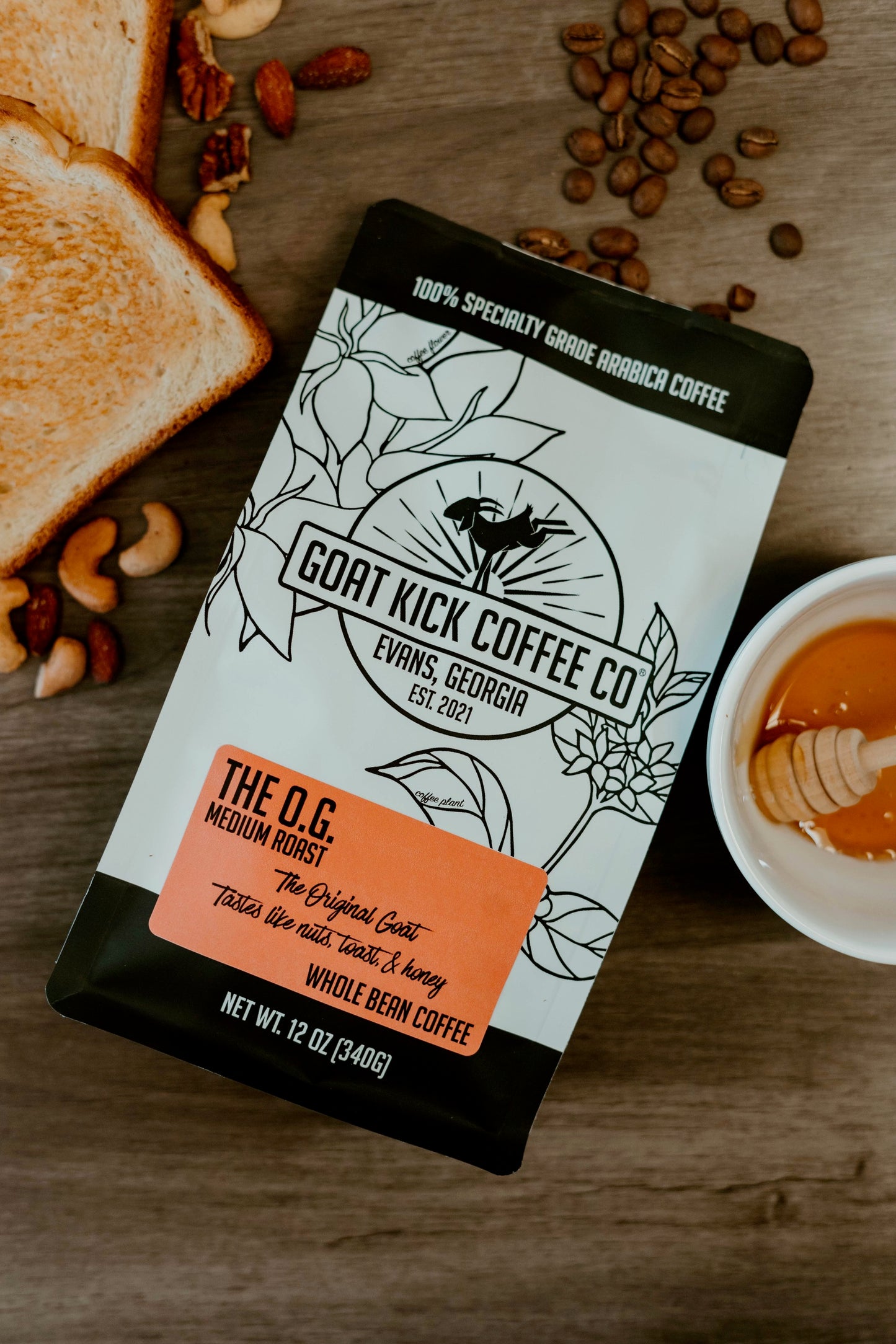 The OG Blend (The Original Goat Blend) Medium Roast Coffee Beans