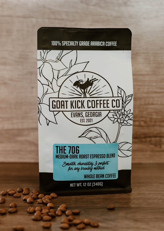 The 706 Espresso Blend Medium Roast Coffee Beans